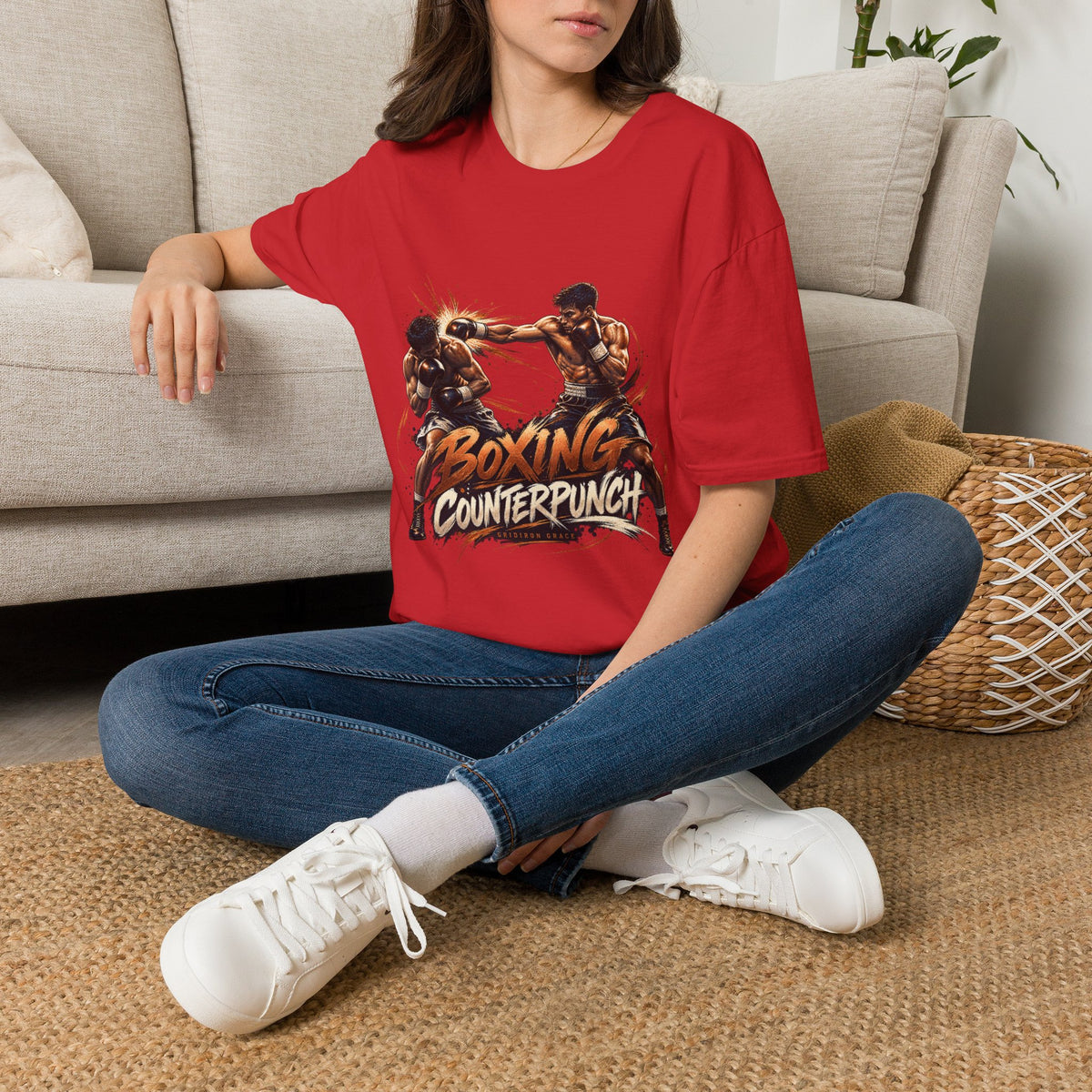 Boxing Counterpunch T-Shirt – Vintage Fight Club Graphic Tee