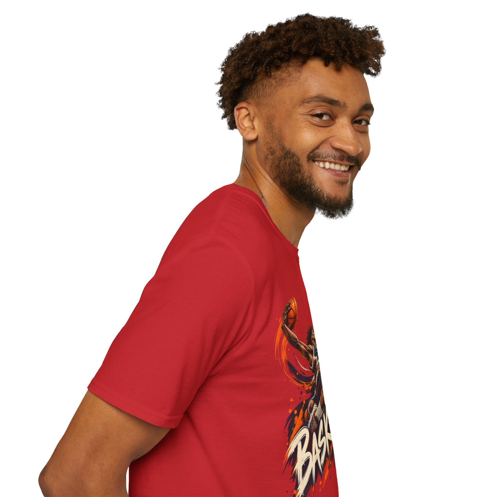 Basketball Dunk Graphic T-Shirt