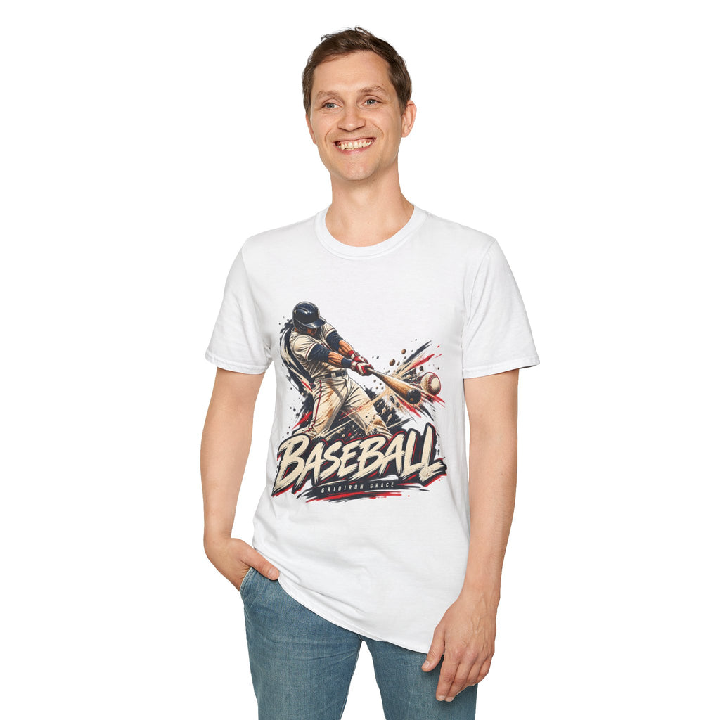 Baseball Batter Graphic T-Shirt — Vintage Action Sports Tee