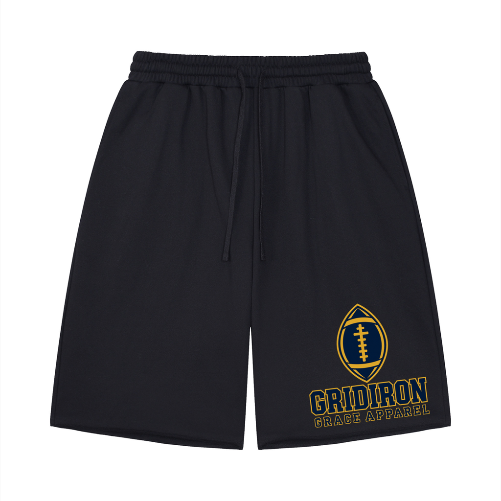 Unisex Loose Raw Edge Shorts