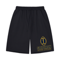 Unisex Loose Raw Edge Shorts