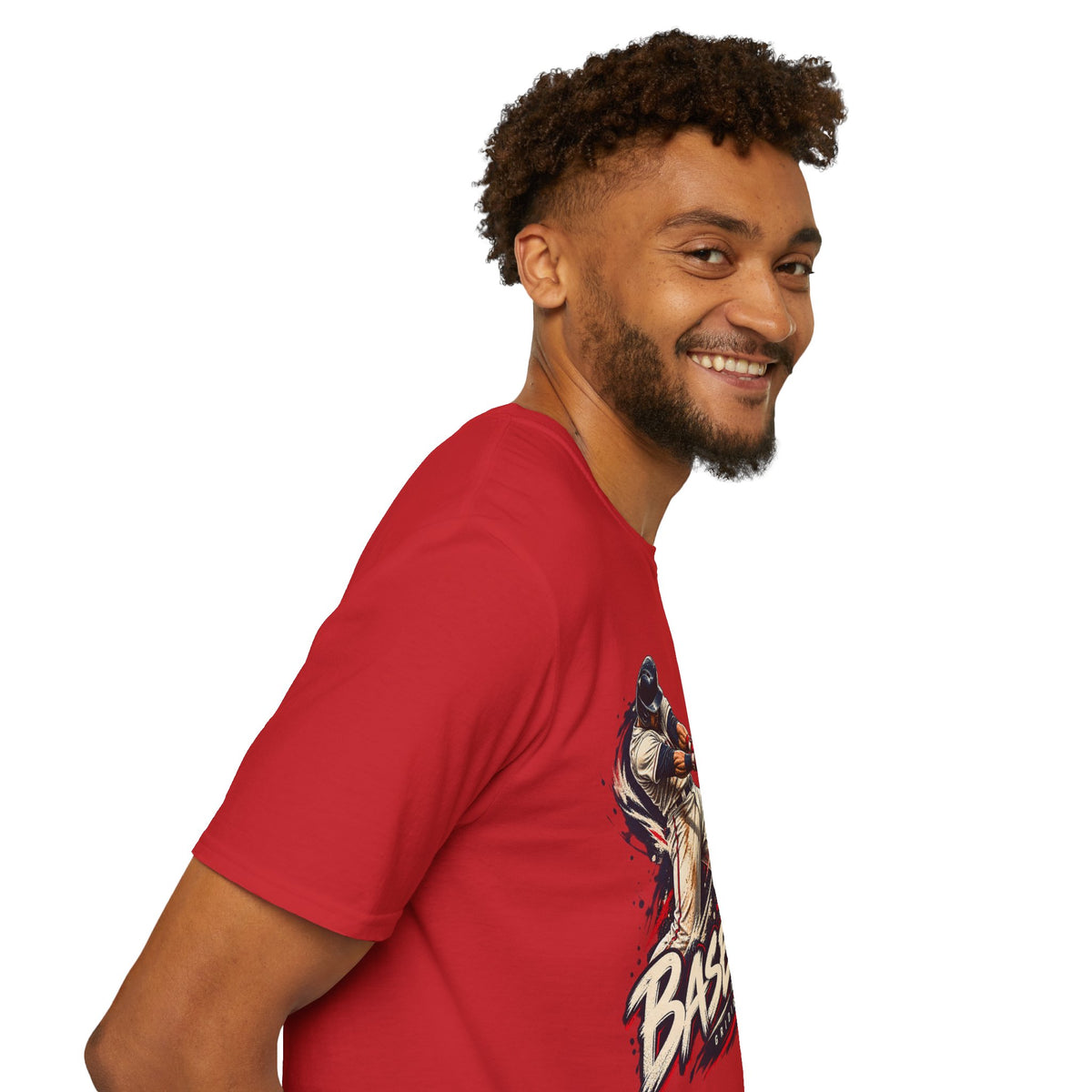 Baseball Batter Graphic T-Shirt — Vintage Action Sports Tee