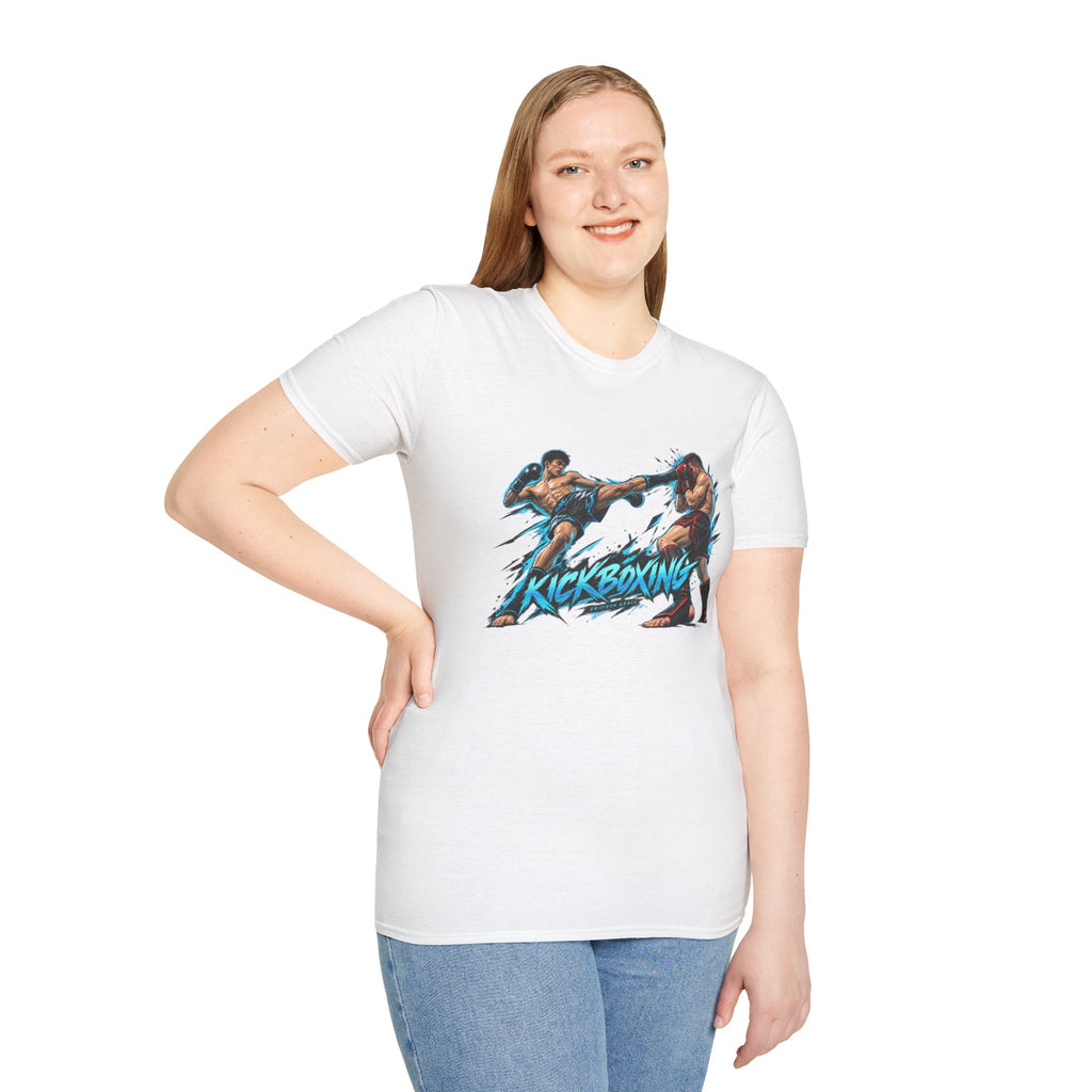 Kickboxing Graphic T-Shirt — Retro Fighters Design