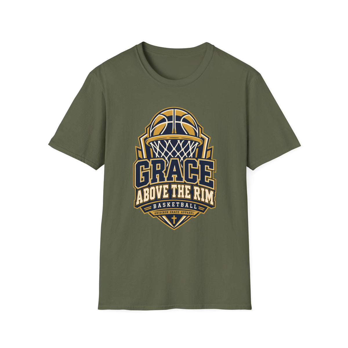 Grace Above the Rim Basketball T-Shirt