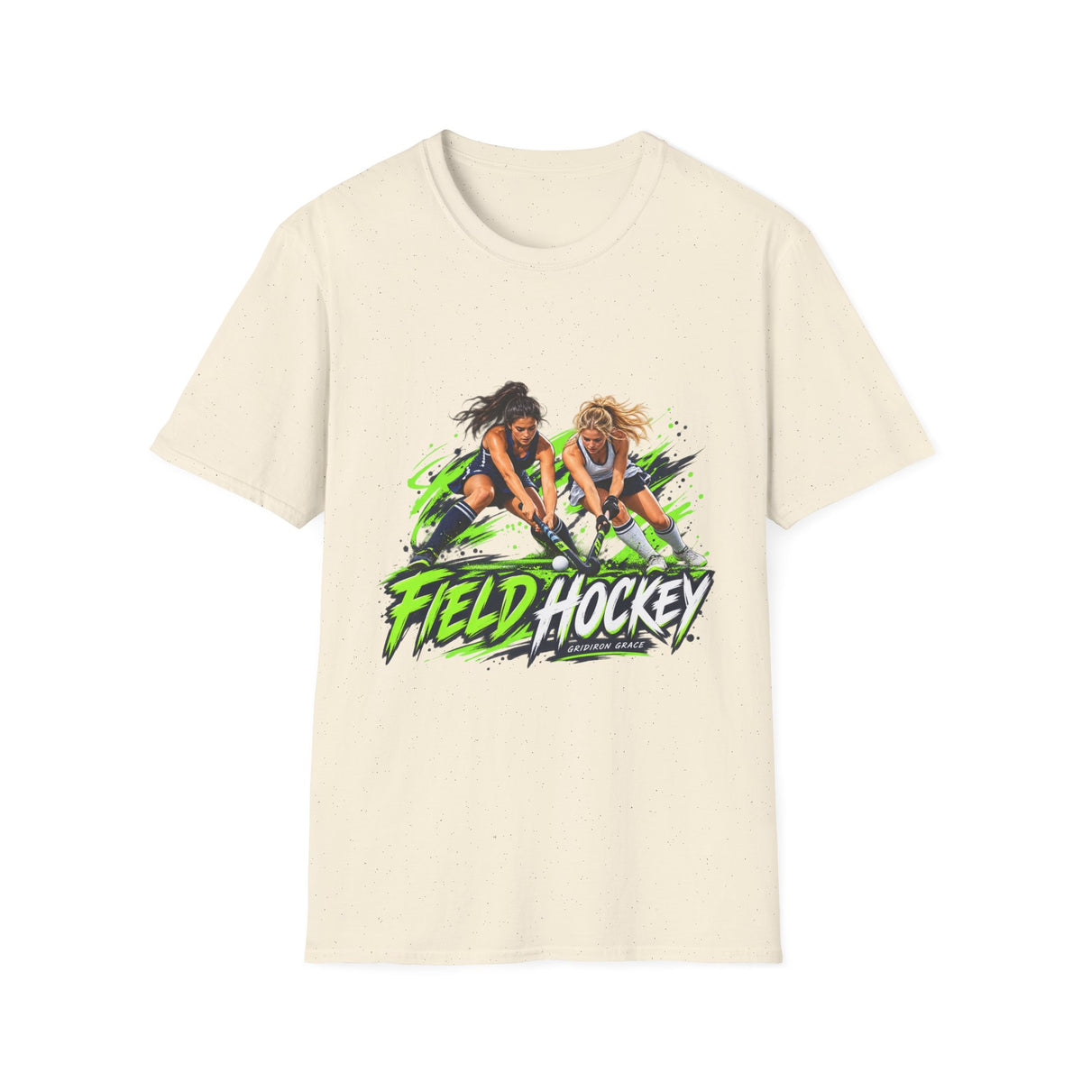Field Hockey Players Graphic T-Shirt — Neon Action Sports Tee
