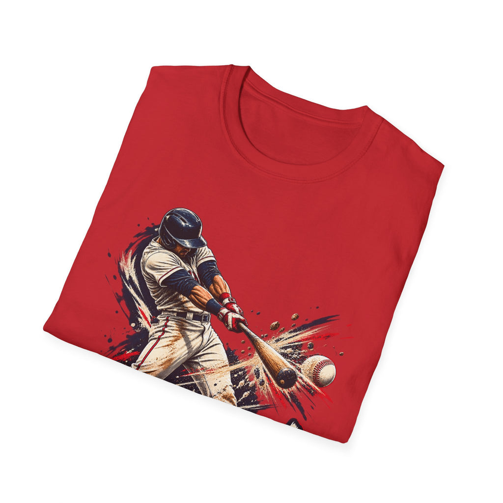 Baseball Batter Graphic T-Shirt — Vintage Action Sports Tee