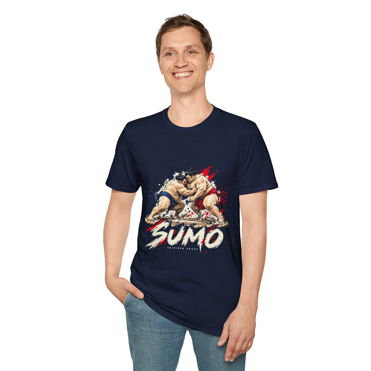 Sumo Wrestling T-Shirt — Vintage Clash Graphic Tee