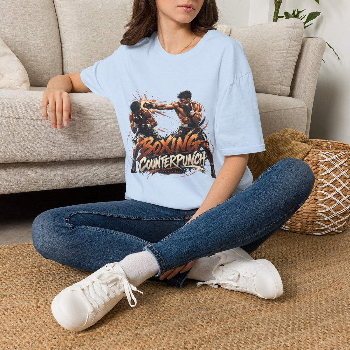 Boxing Counterpunch T-Shirt – Vintage Fight Club Graphic Tee