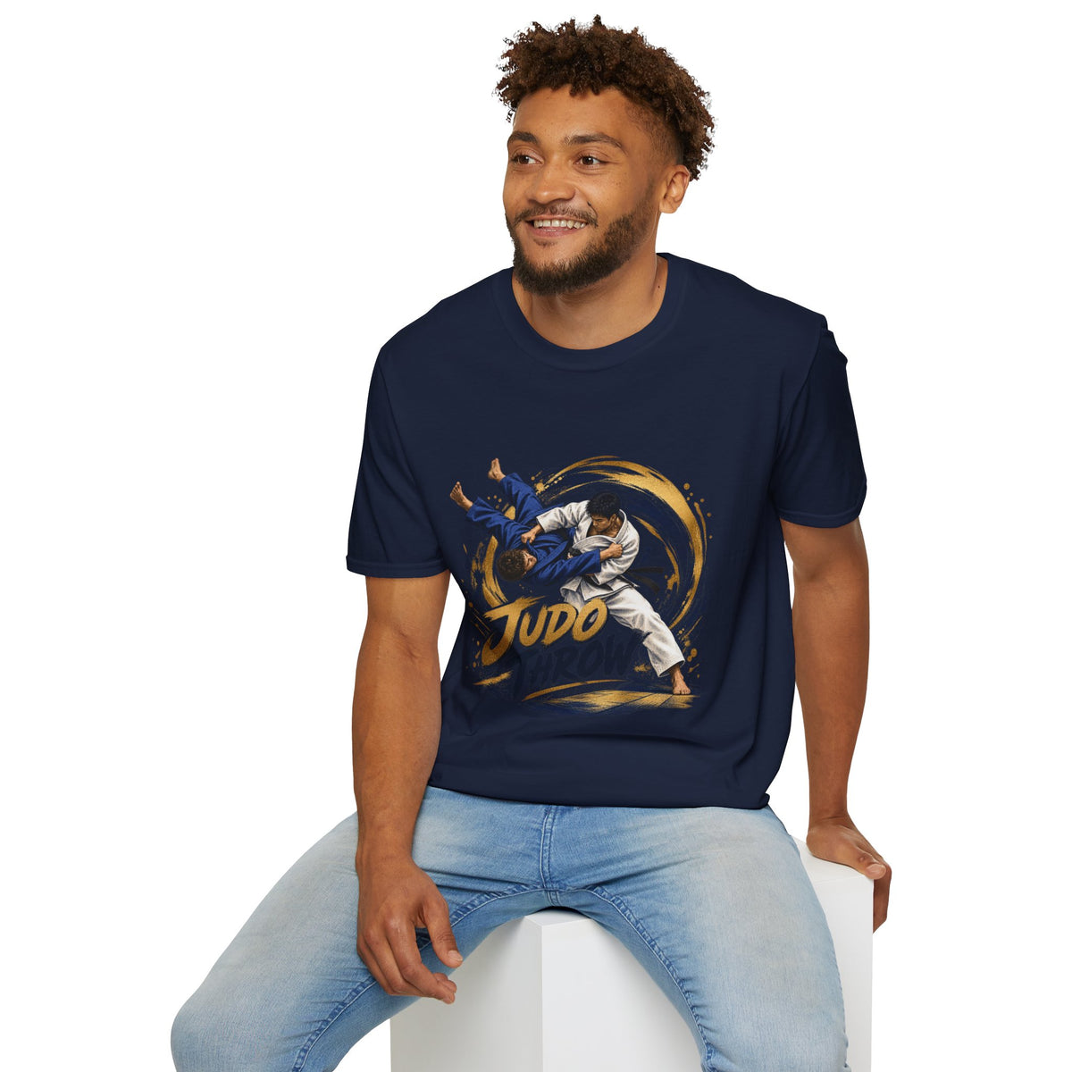 Judo Throw T-Shirt – Dynamic Martial Arts Graphic Tee