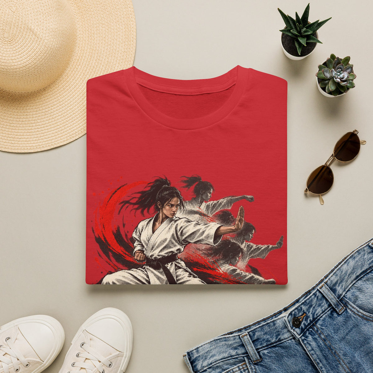 Karate Kata T-Shirt — Martial Arts Graphic Tee