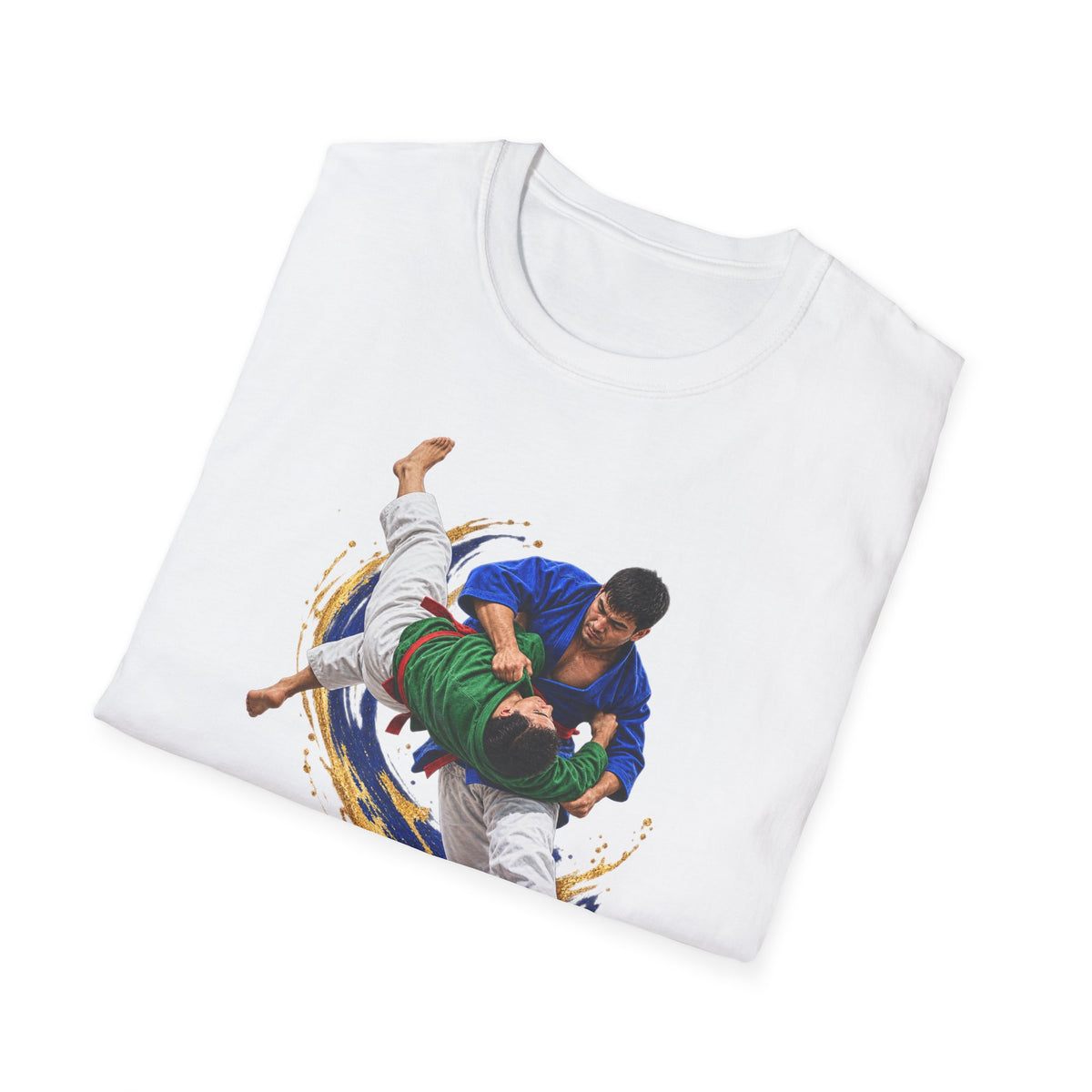 Kurash Wrestling T-Shirt — Traditional Kurash Throw Graphic Tee