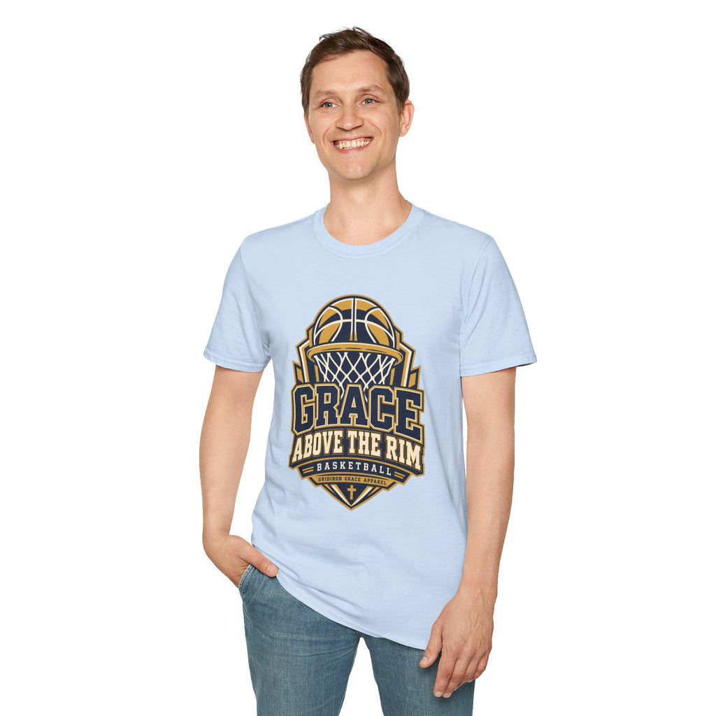 Grace Above the Rim Basketball T-Shirt