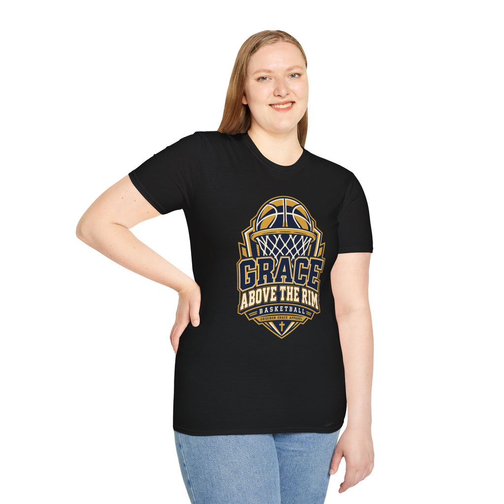 Grace Above the Rim Basketball T-Shirt