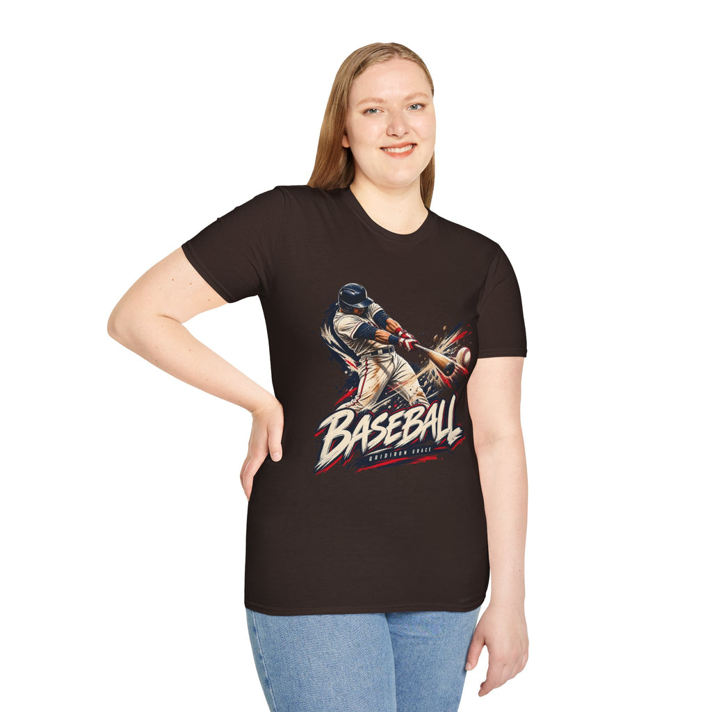 Baseball Batter Graphic T-Shirt — Vintage Action Sports Tee