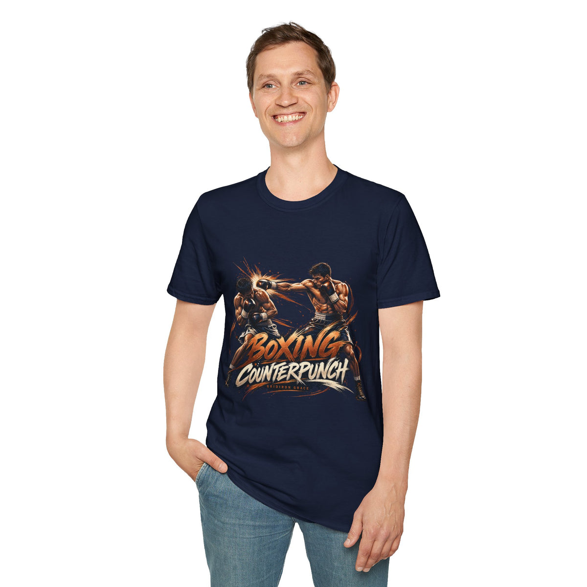 Boxing Counterpunch T-Shirt – Vintage Fight Club Graphic Tee