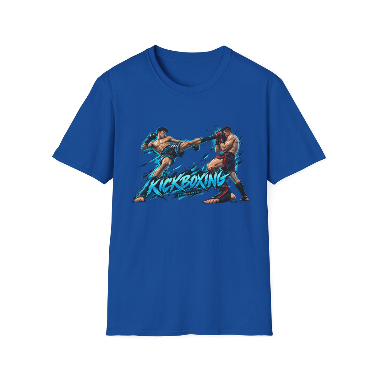 Kickboxing Graphic T-Shirt — Retro Fighters Design
