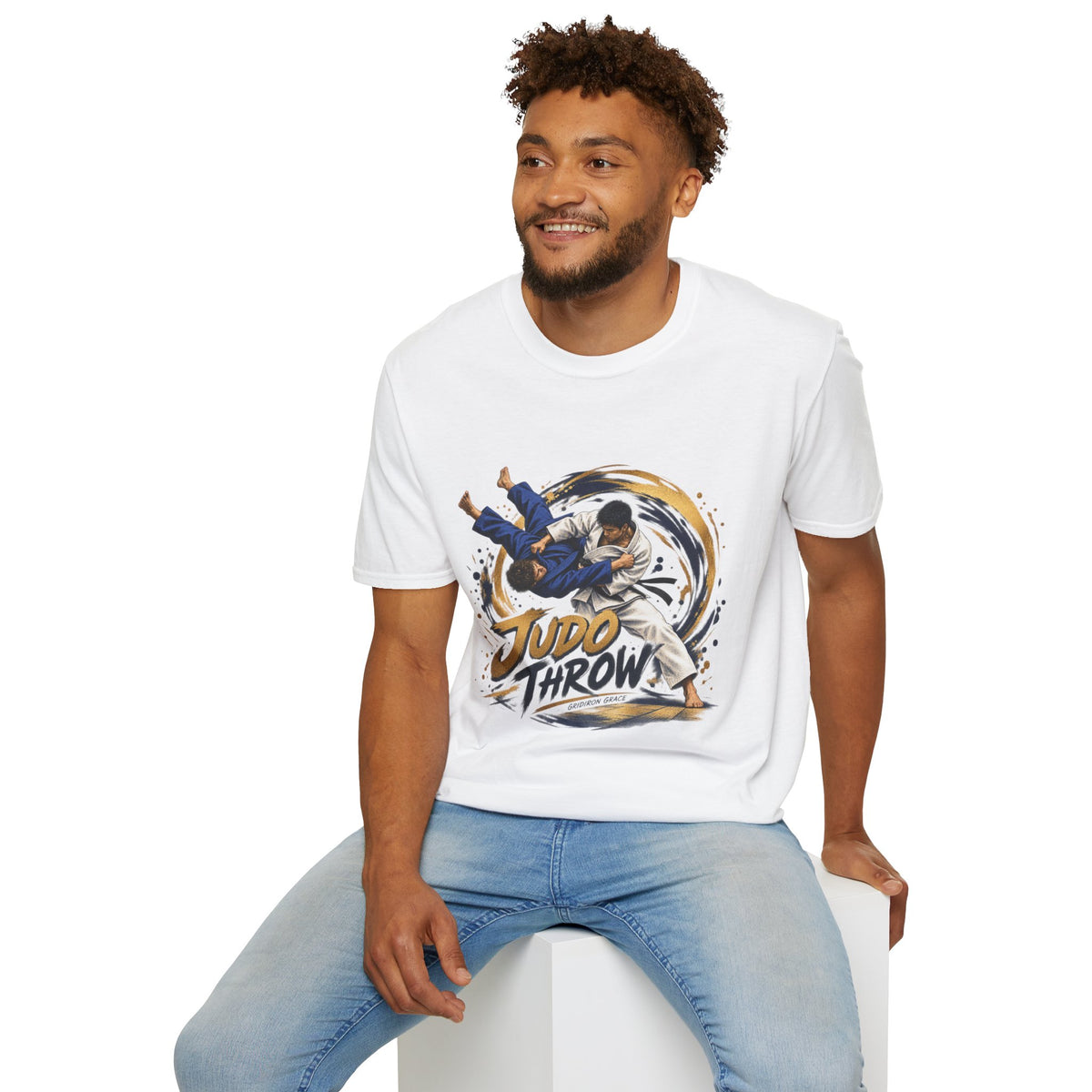 Judo Throw T-Shirt – Dynamic Martial Arts Graphic Tee