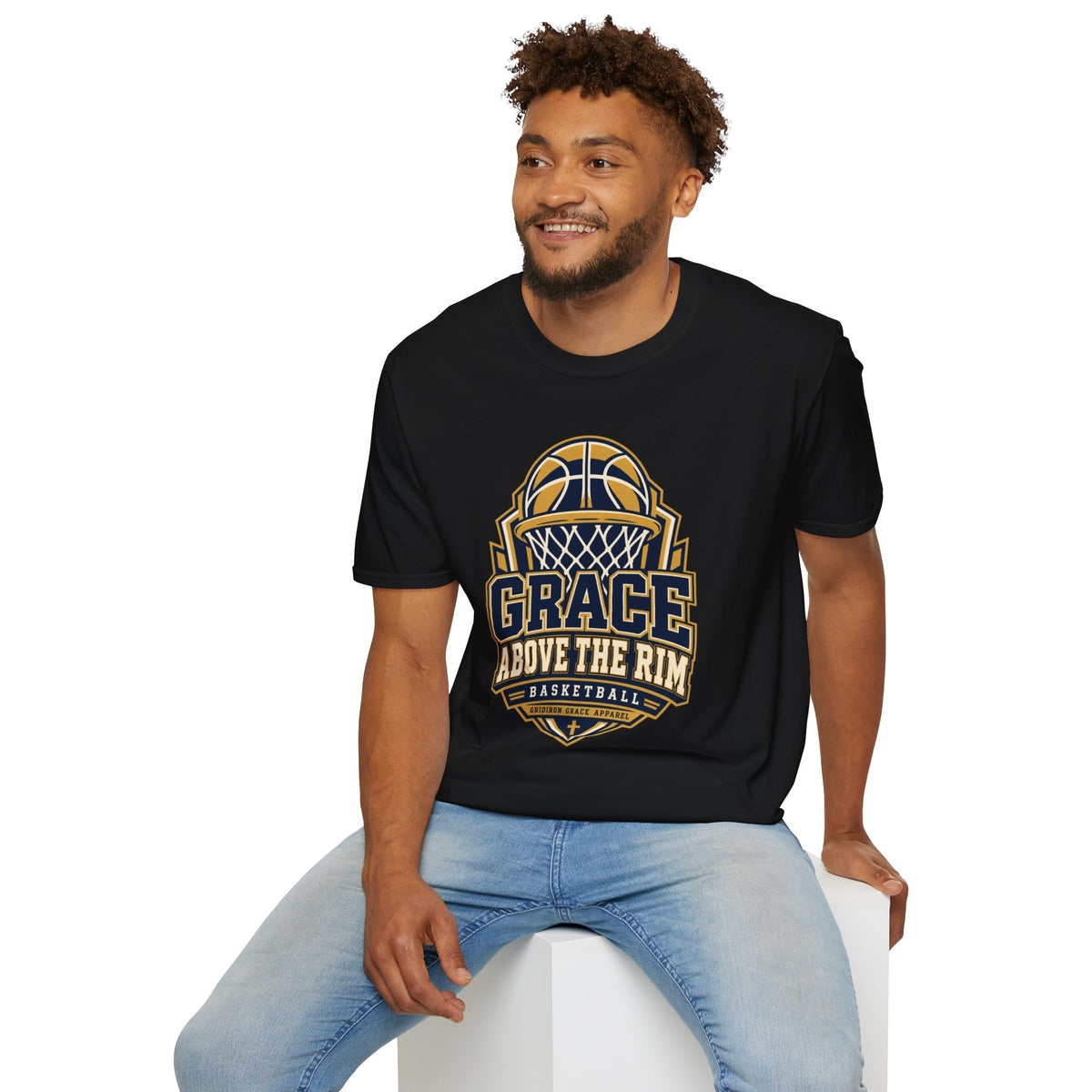 Grace Above the Rim Basketball T-Shirt