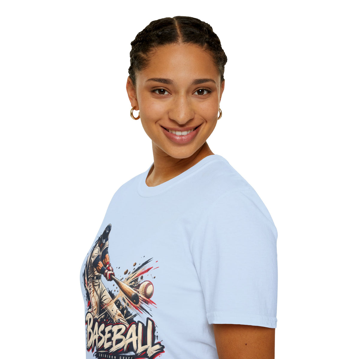 Baseball Batter Graphic T-Shirt — Vintage Action Sports Tee