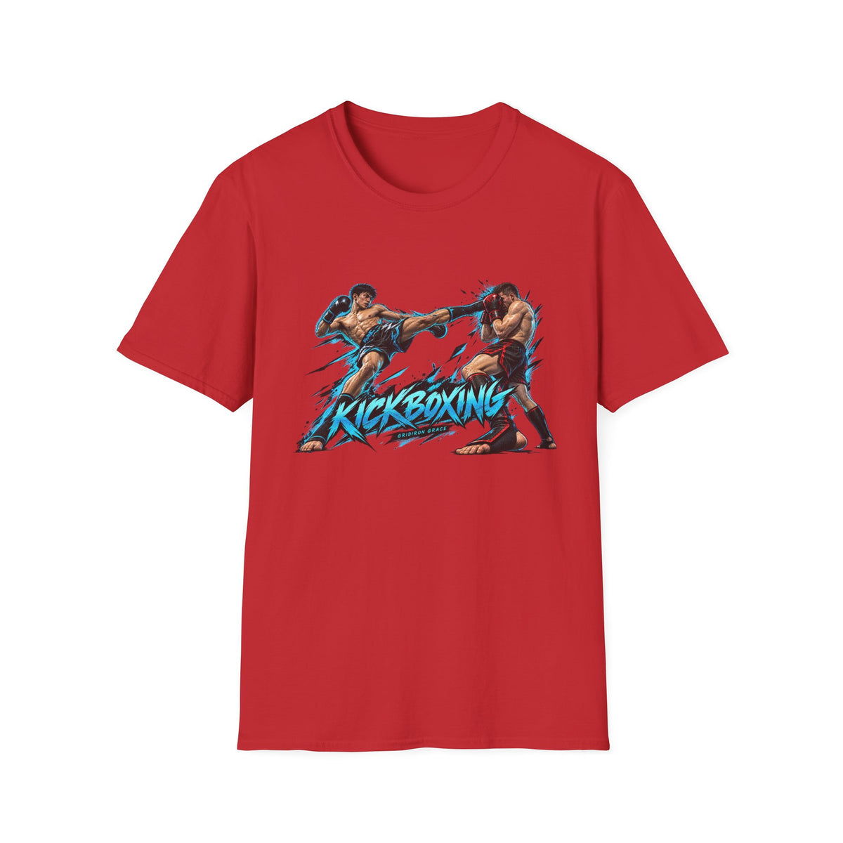 Kickboxing Graphic T-Shirt — Retro Fighters Design
