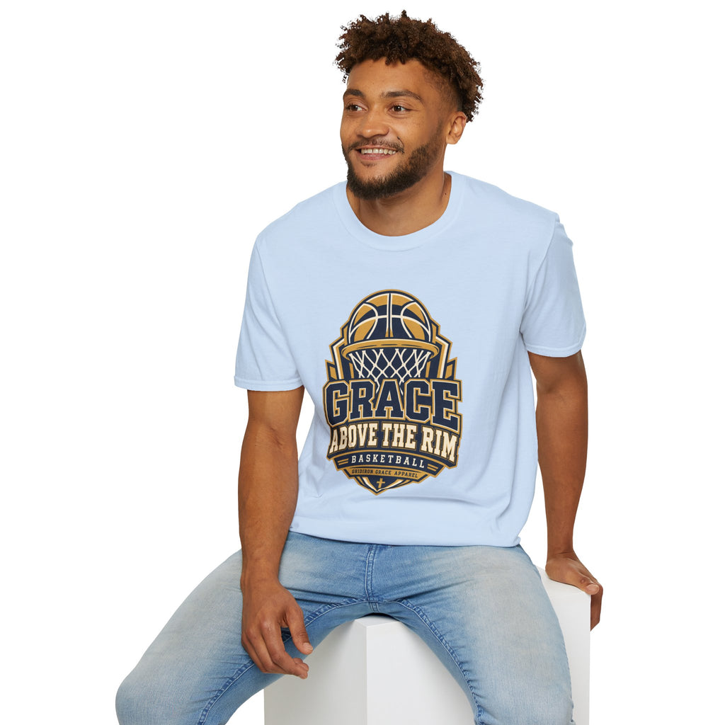 Grace Above the Rim Basketball T-Shirt