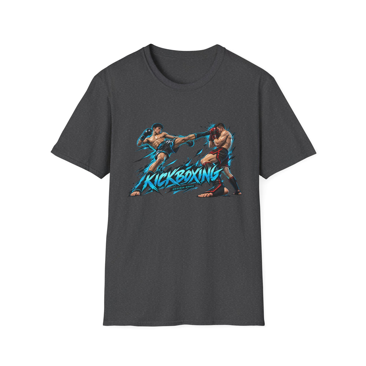 Kickboxing Graphic T-Shirt — Retro Fighters Design