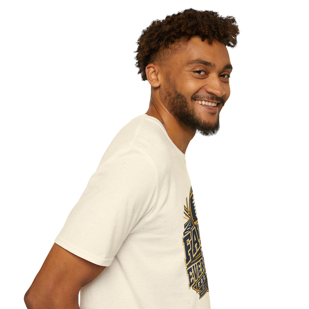 Faith in Every Play Football T-Shirt