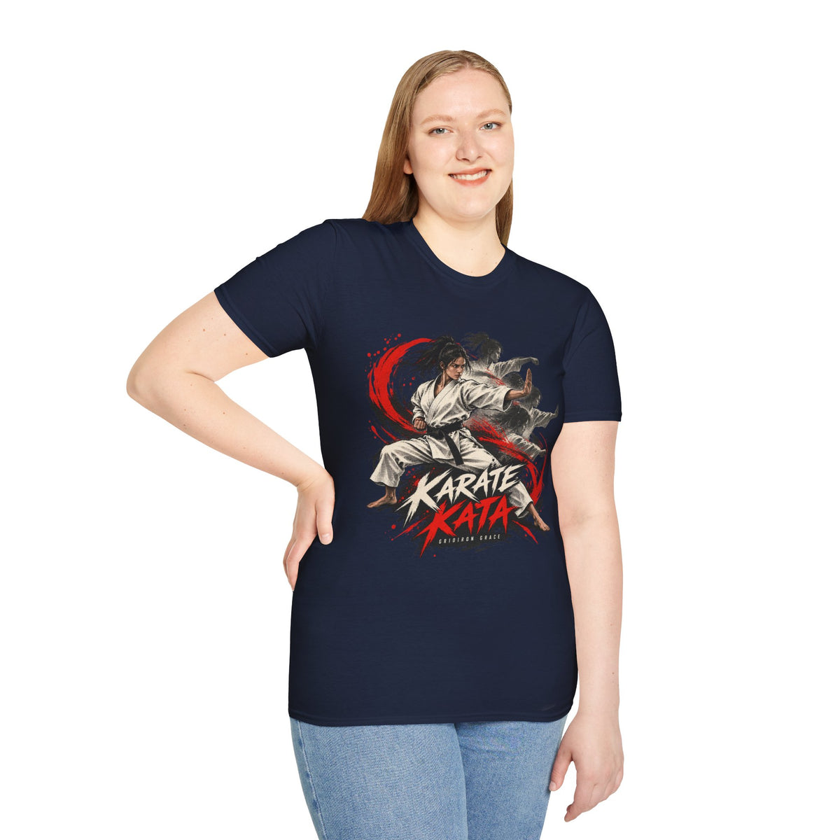 Karate Kata T-Shirt — Dynamic Martial Arts Graphic Tee