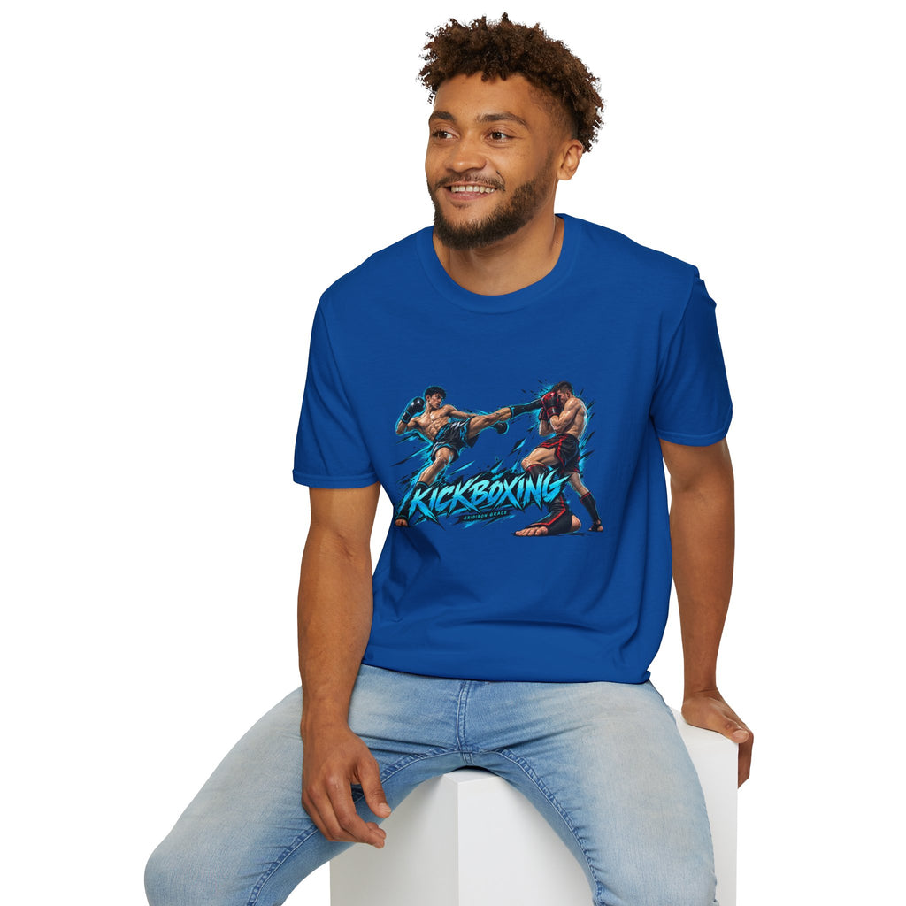 Kickboxing Graphic T-Shirt — Retro Fighters Design