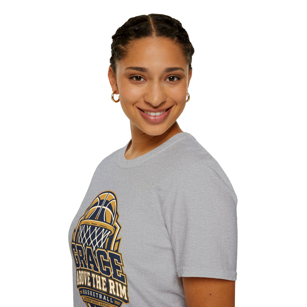 Grace Above the Rim Basketball T-Shirt