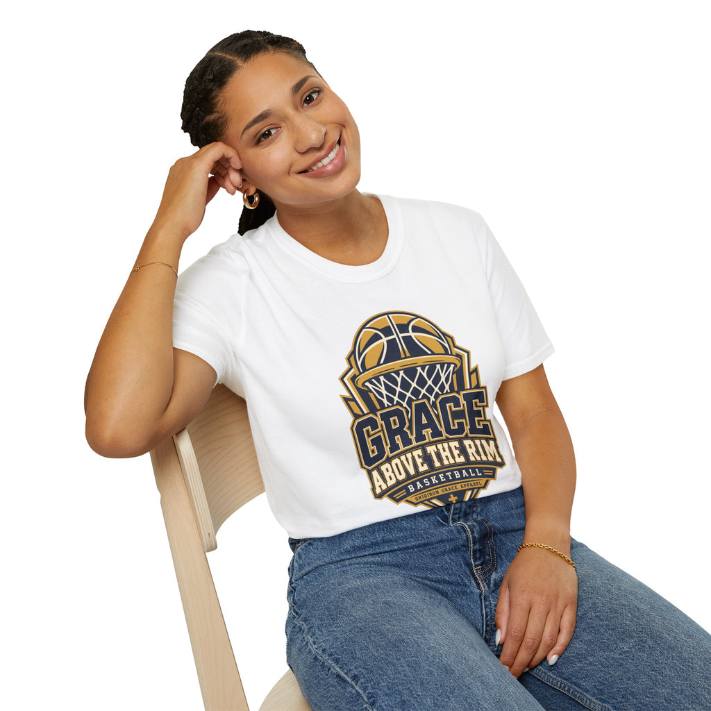Grace Above the Rim Basketball T-Shirt