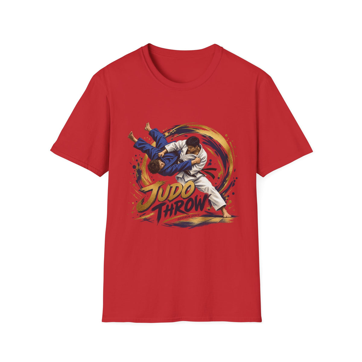 Judo Throw T-Shirt – Dynamic Martial Arts Graphic Tee