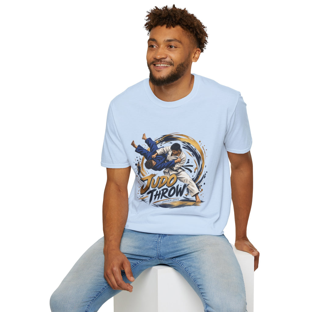 Judo Throw T-Shirt – Dynamic Martial Arts Graphic Tee