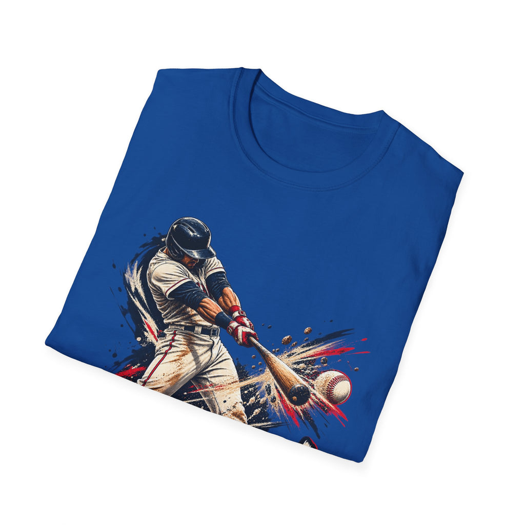Baseball Batter Graphic T-Shirt — Vintage Action Sports Tee
