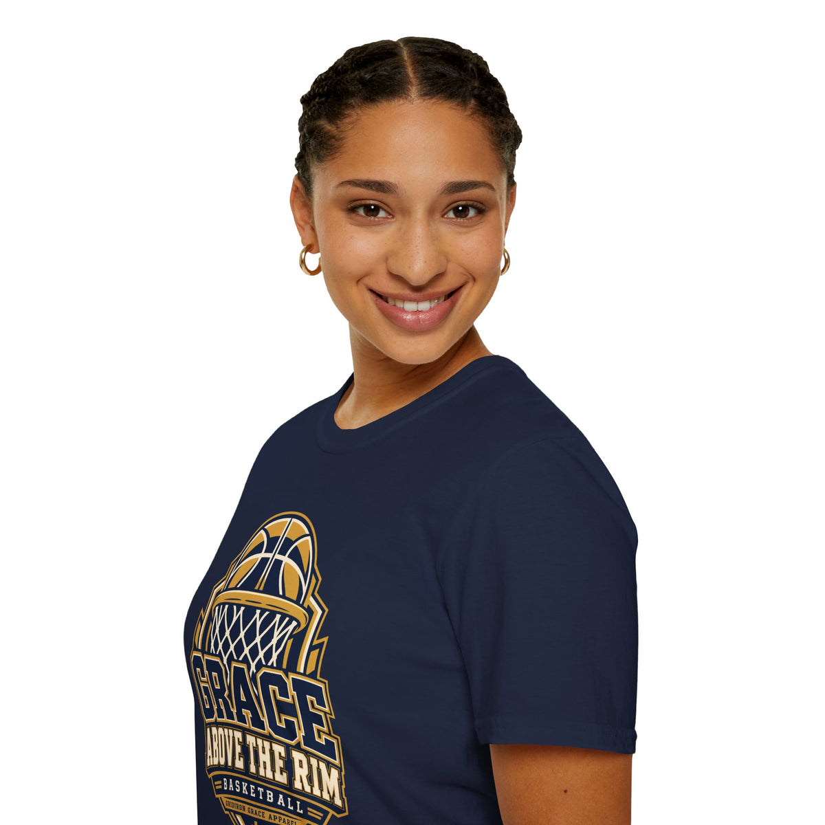 Grace Above the Rim Basketball T-Shirt