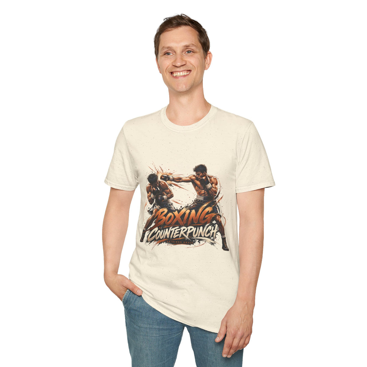 Boxing Counterpunch T-Shirt – Vintage Fight Club Graphic Tee