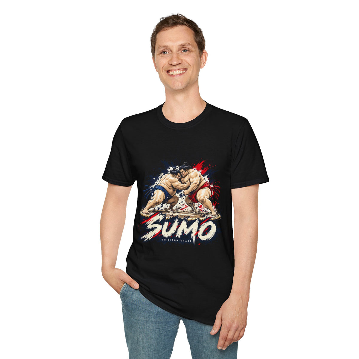 Sumo Wrestling T-Shirt — Vintage Clash Graphic Tee
