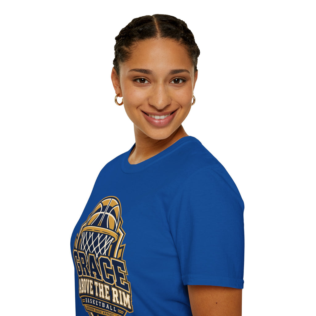 Grace Above the Rim Basketball T-Shirt