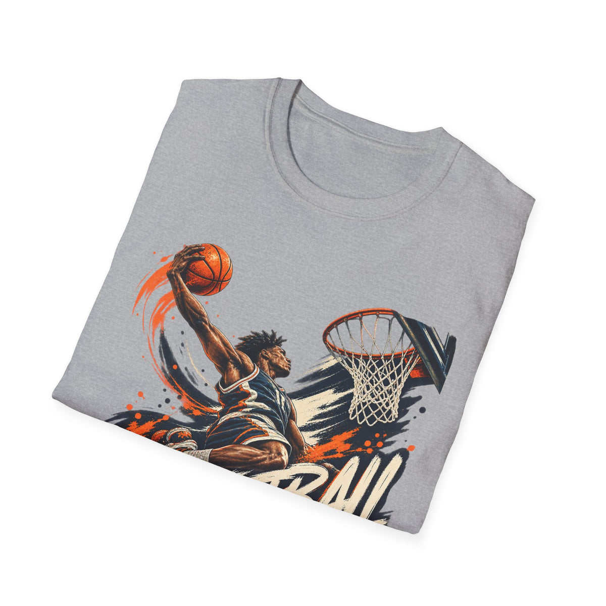 Basketball Dunk Graphic T-Shirt